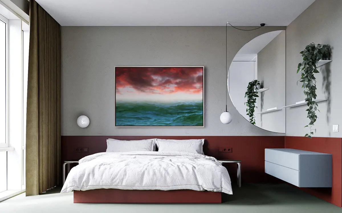 Travelled the World by Karen Thom featured in an elegant interior space