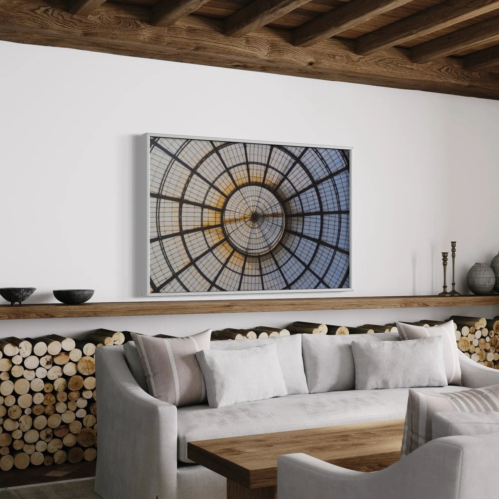 Glass Dome by J. Shaw featured in an elegant interior space