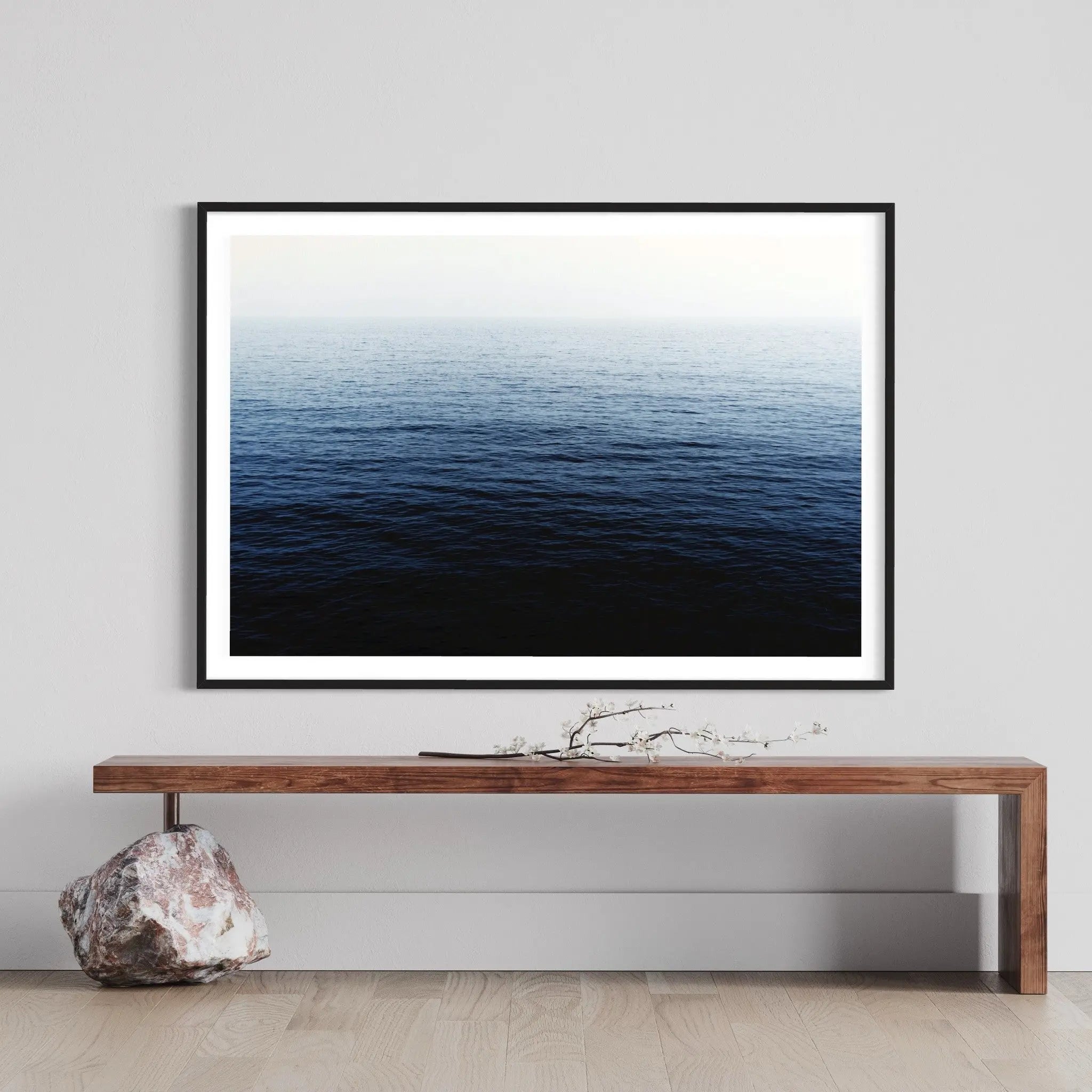 Balearic Blue by Enric Gener showcased in a designer room setting