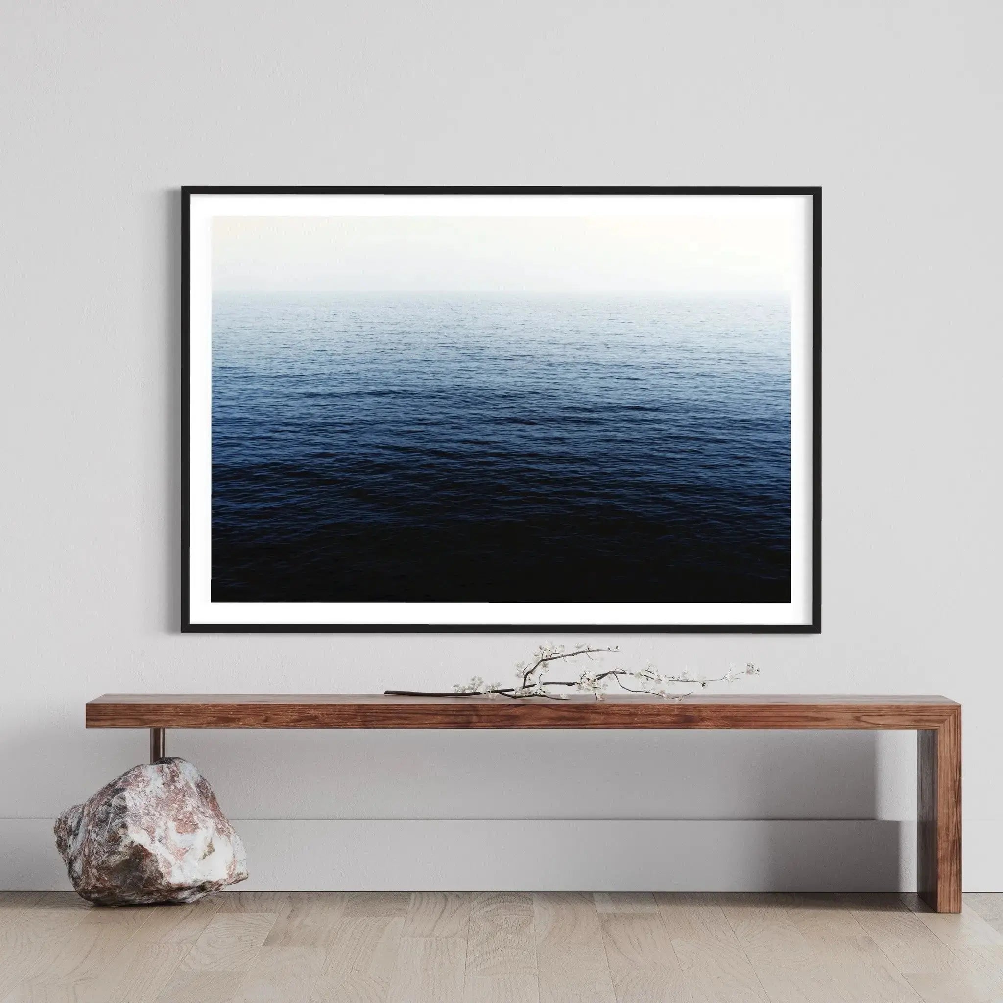 Balearic Blue by Enric Gener showcased in a designer room setting