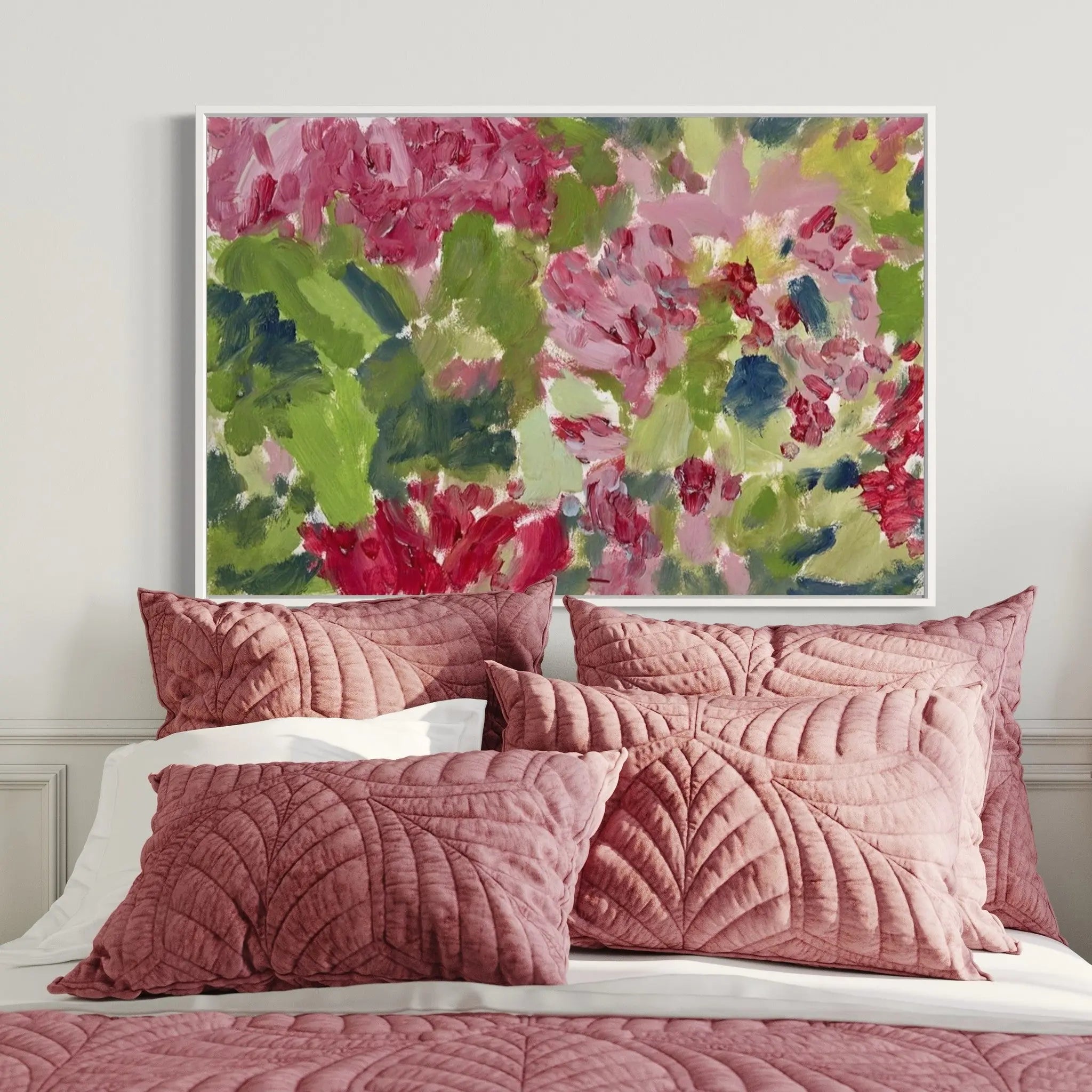 Nature Studies 3 by Evelyn Ogly showcased in a designer room setting