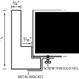 cfl Frame Profile for Acrylic