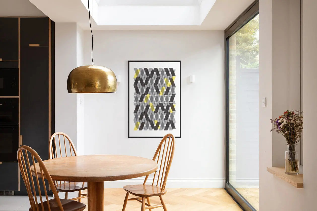 Tribes by Alejandro Franseschini installed in a luxury residential interior