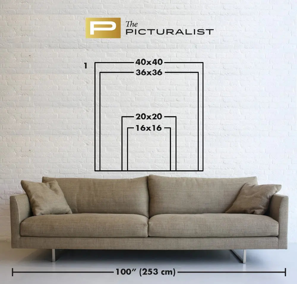Available framing sizes ratio 1 square for The Beverly Hills Hotel, The Picturalist