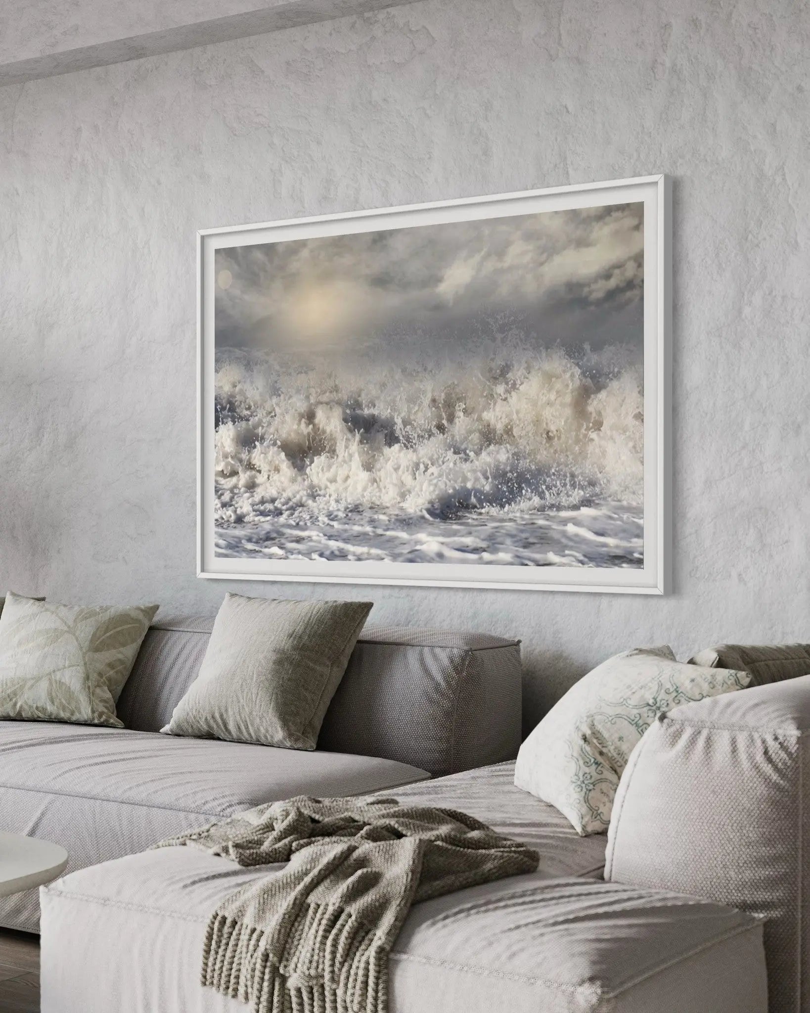 King Tide by Karen Thom featured in an elegant interior space