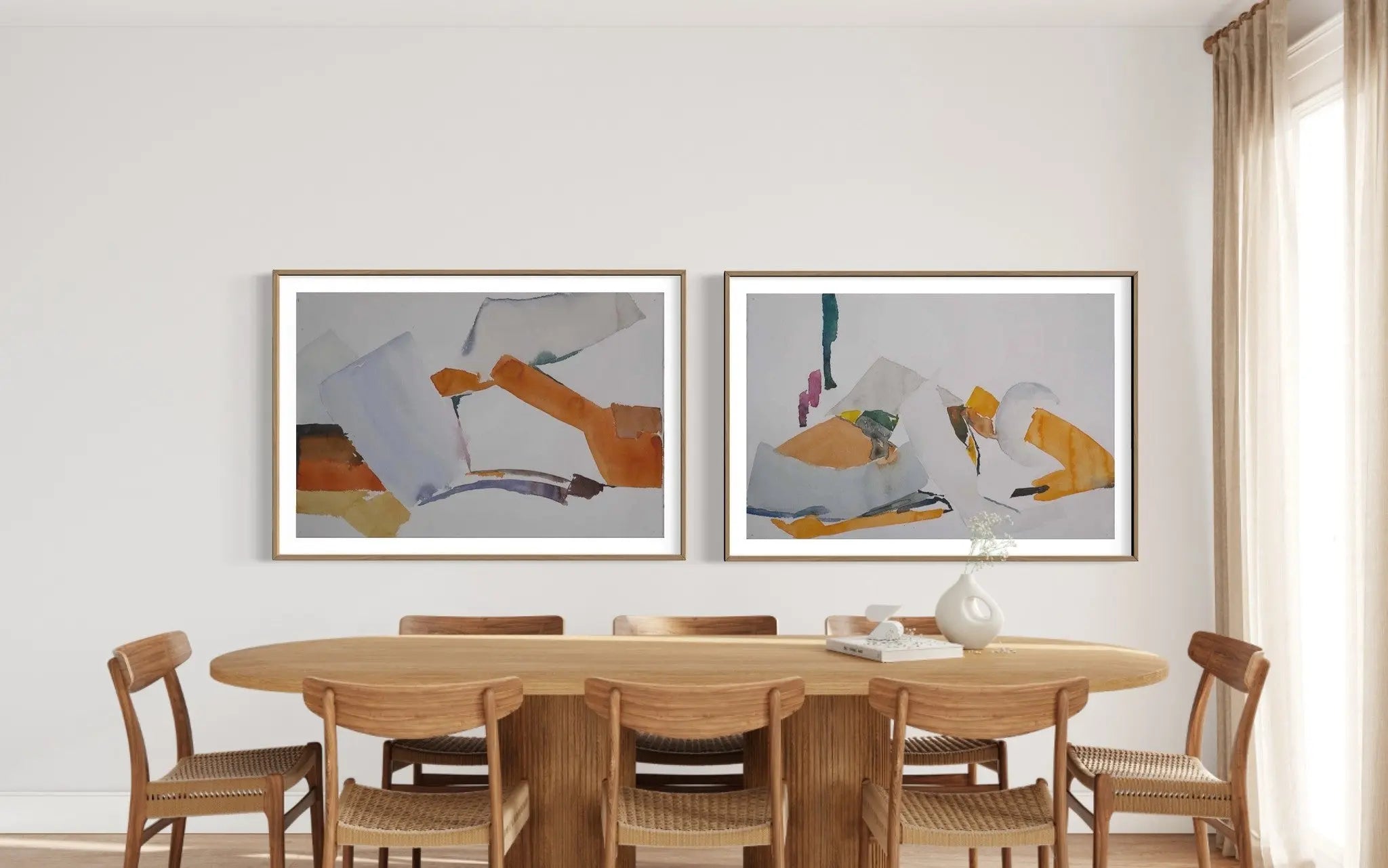 Subliminal II by Encarnacion Portal Rubio styled in a contemporary interior setting