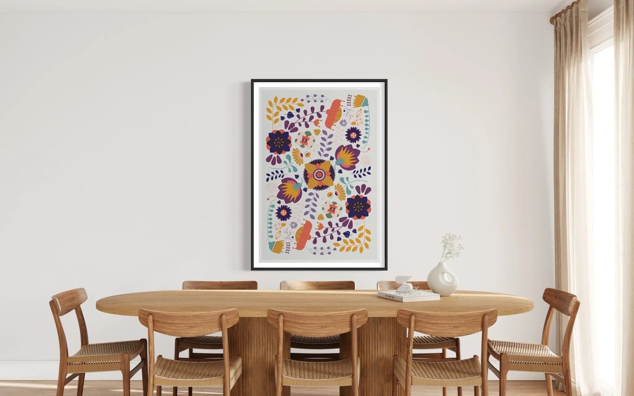 Floral Composition by Francesco Alessandrini showcased in a designer room setting