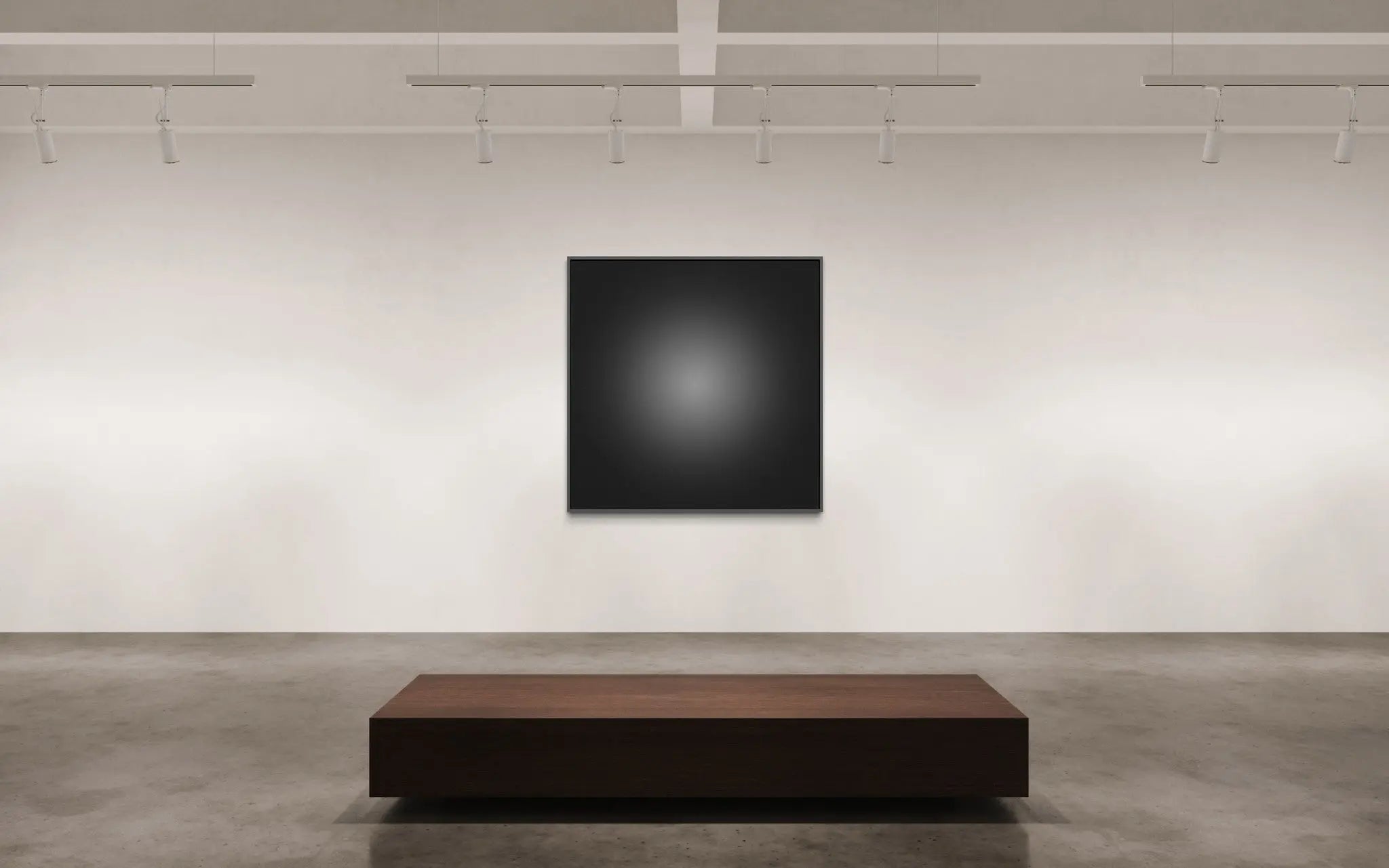 Black Halo by Alejandro Franseschini showcased in a designer room setting