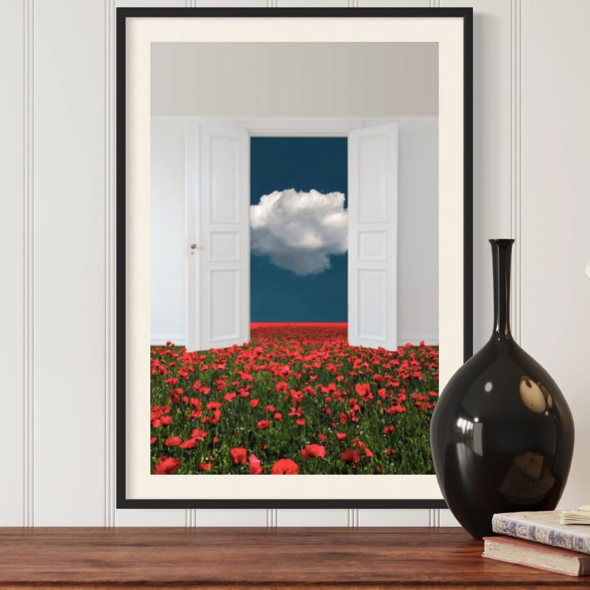 Welcome Home by Francesco Alessandrini displayed in a modern living room interior