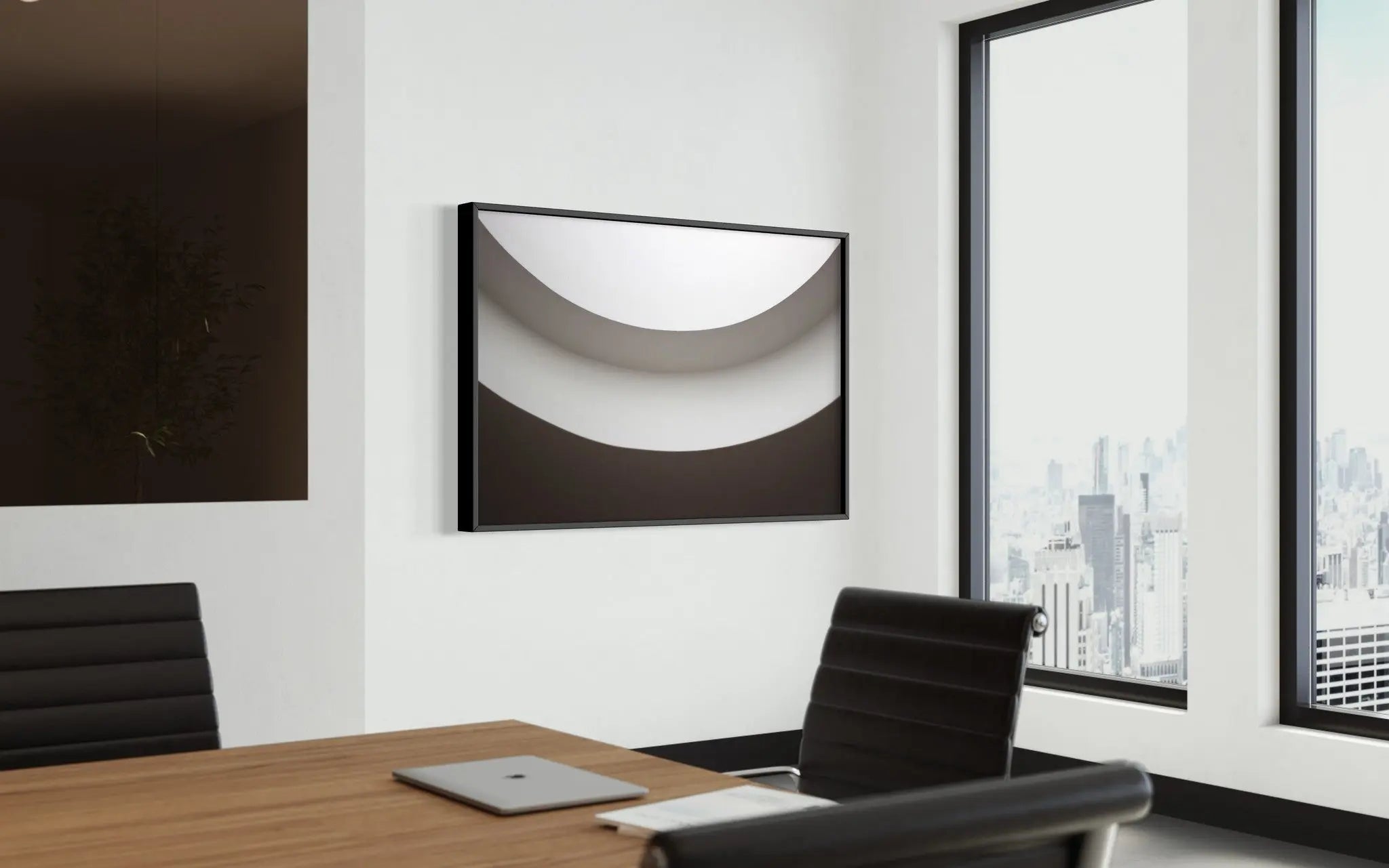 Unlimited by L. Del Cruz featured in an elegant interior space