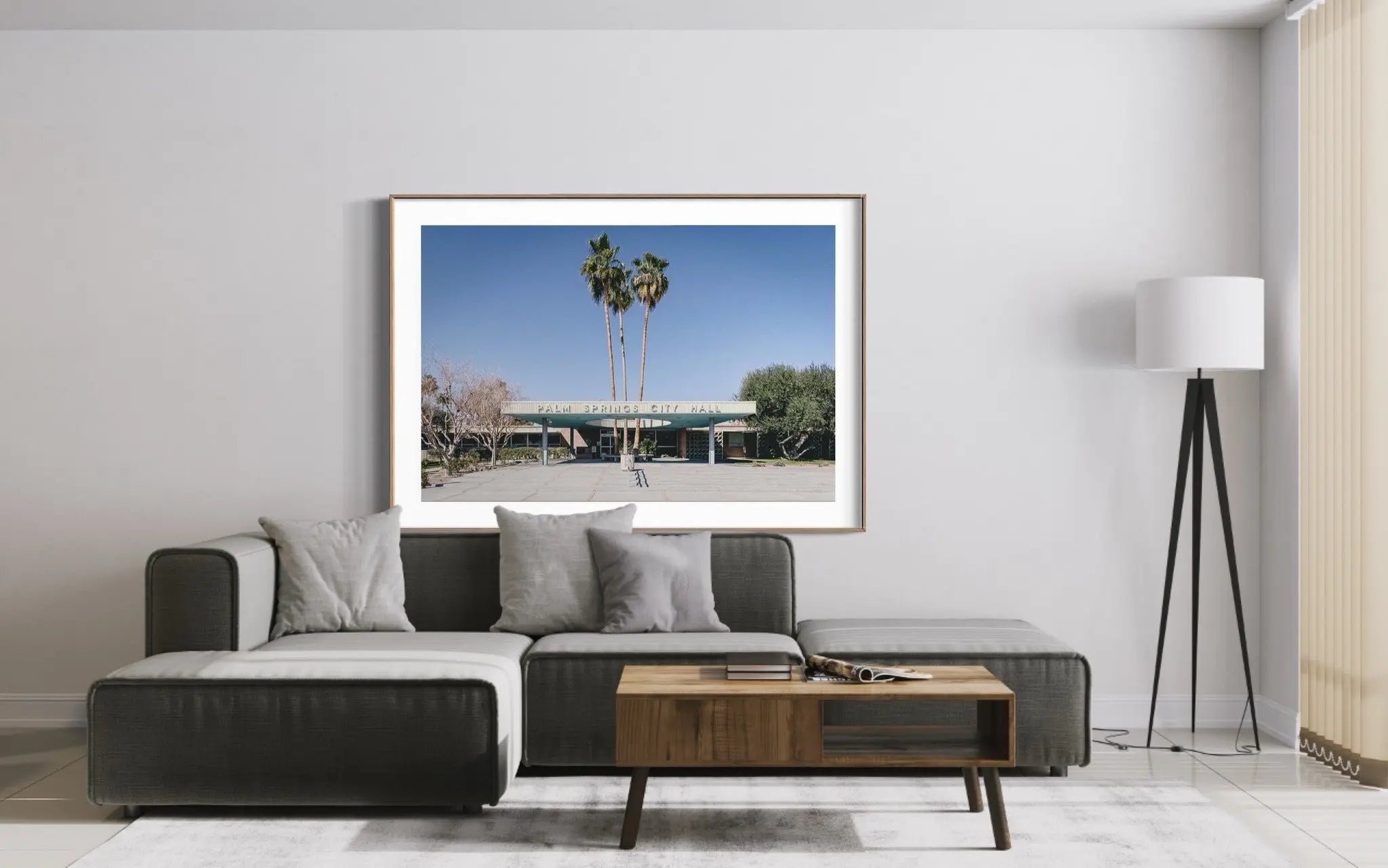 Palm Springs City Hall by Jed Gordon-Moran styled in a contemporary interior setting