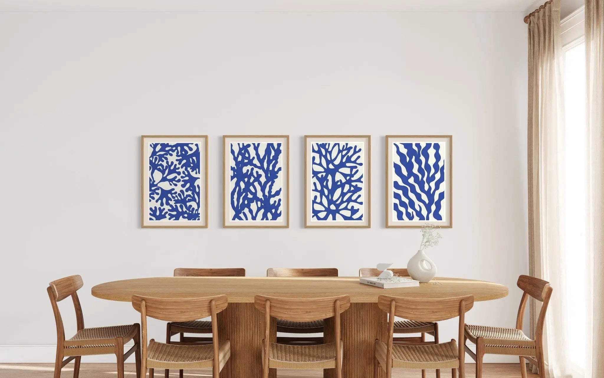 Sea Flora 4 by Alejandro Franseschini showcased in a designer room setting