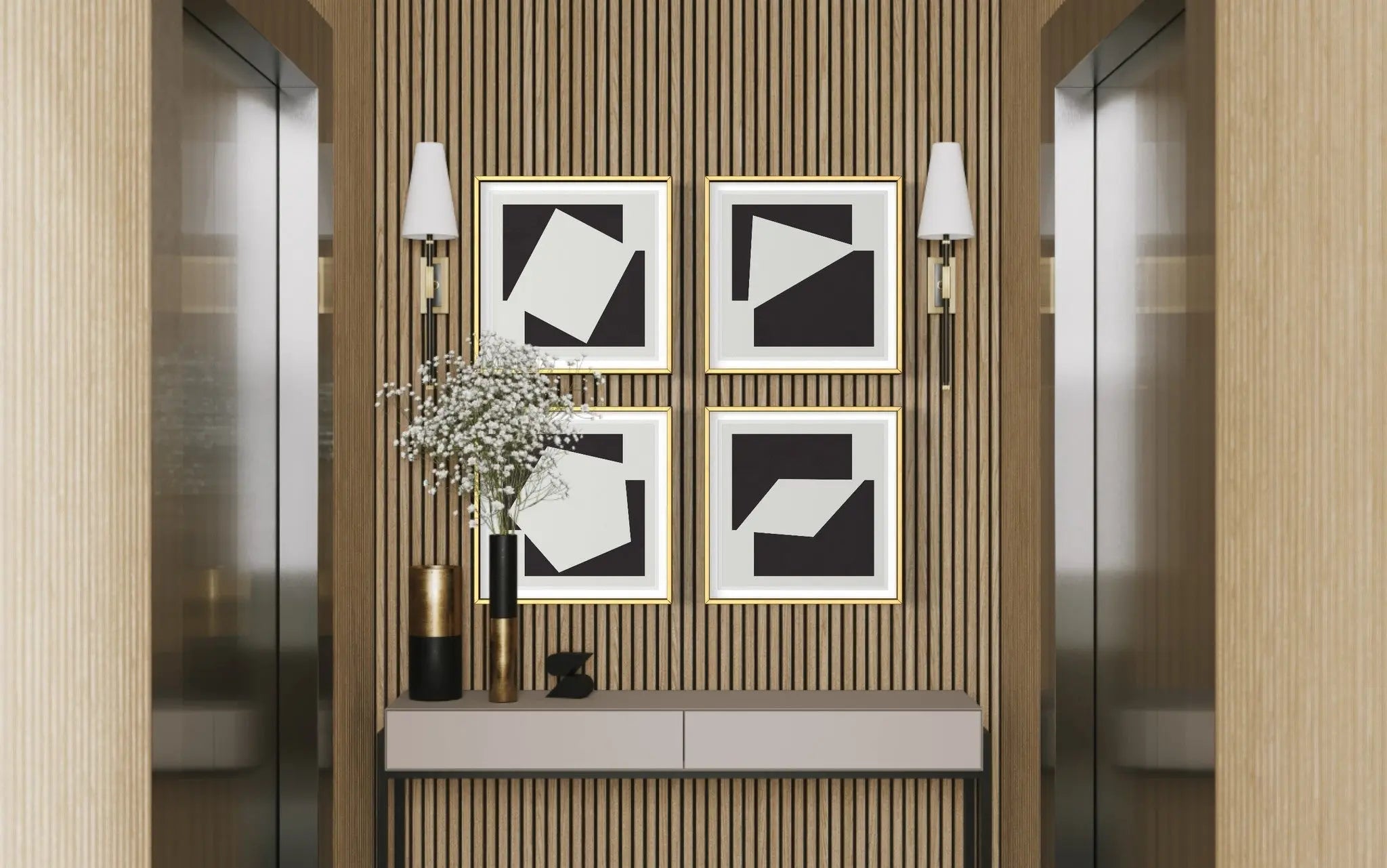Moderna 1 by Alejandro Franseschini showcased in a designer room setting