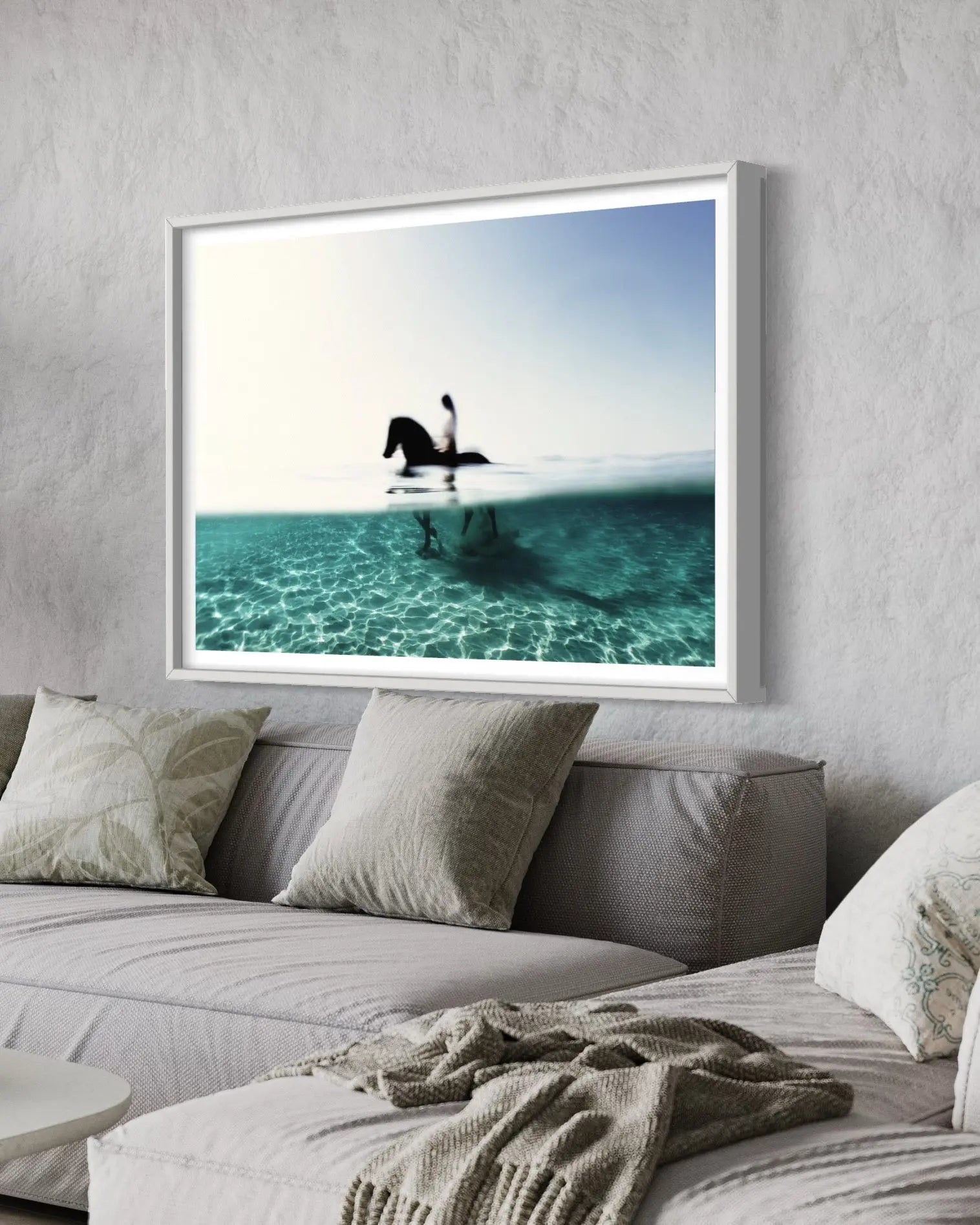 Down by the Sea by Enric Gener featured in an elegant interior space