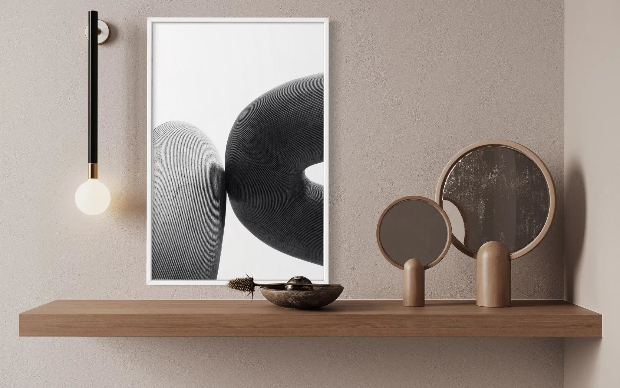 Contact by A. Wong styled in a contemporary interior setting