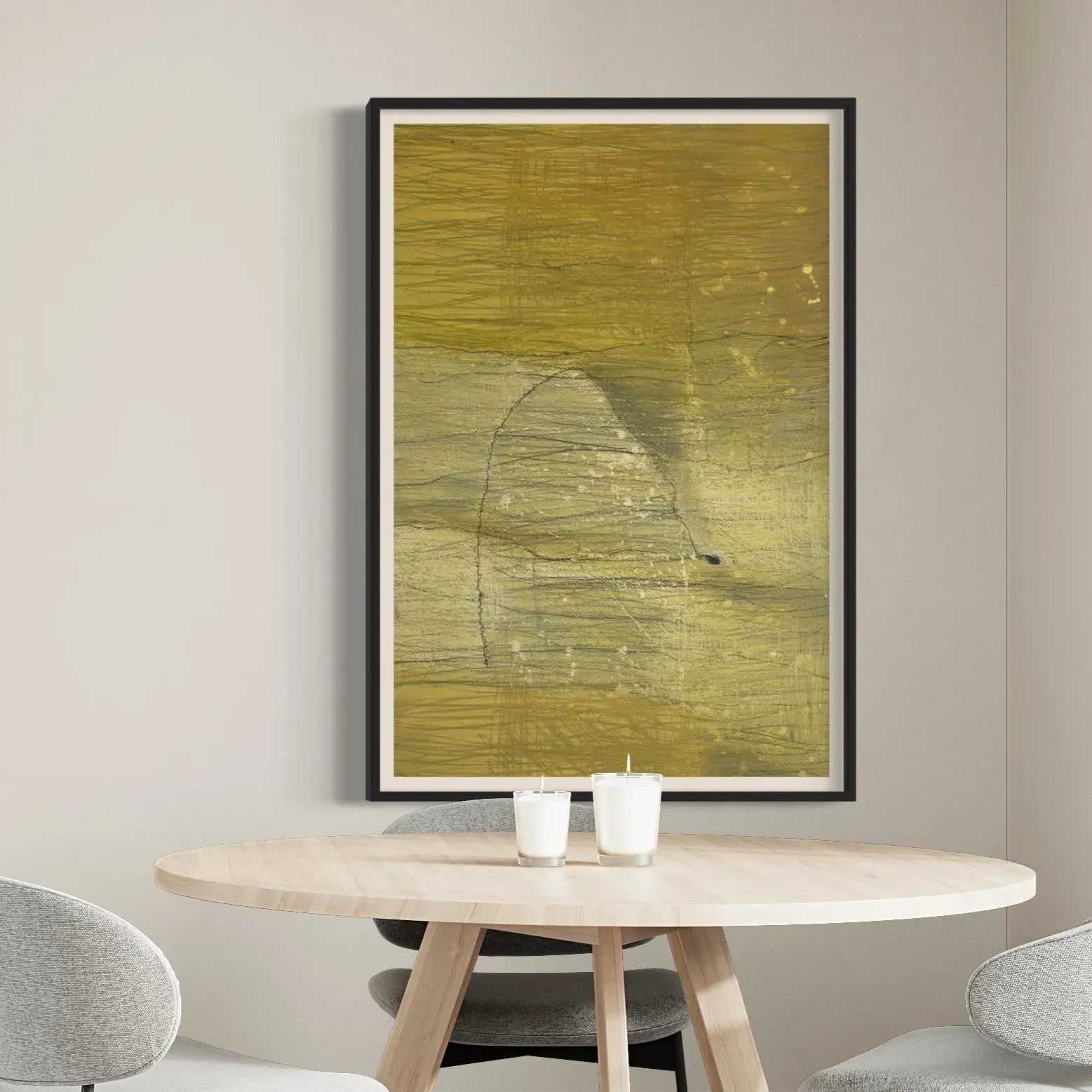 Digression by Evelyn Ogly styled in a contemporary interior setting