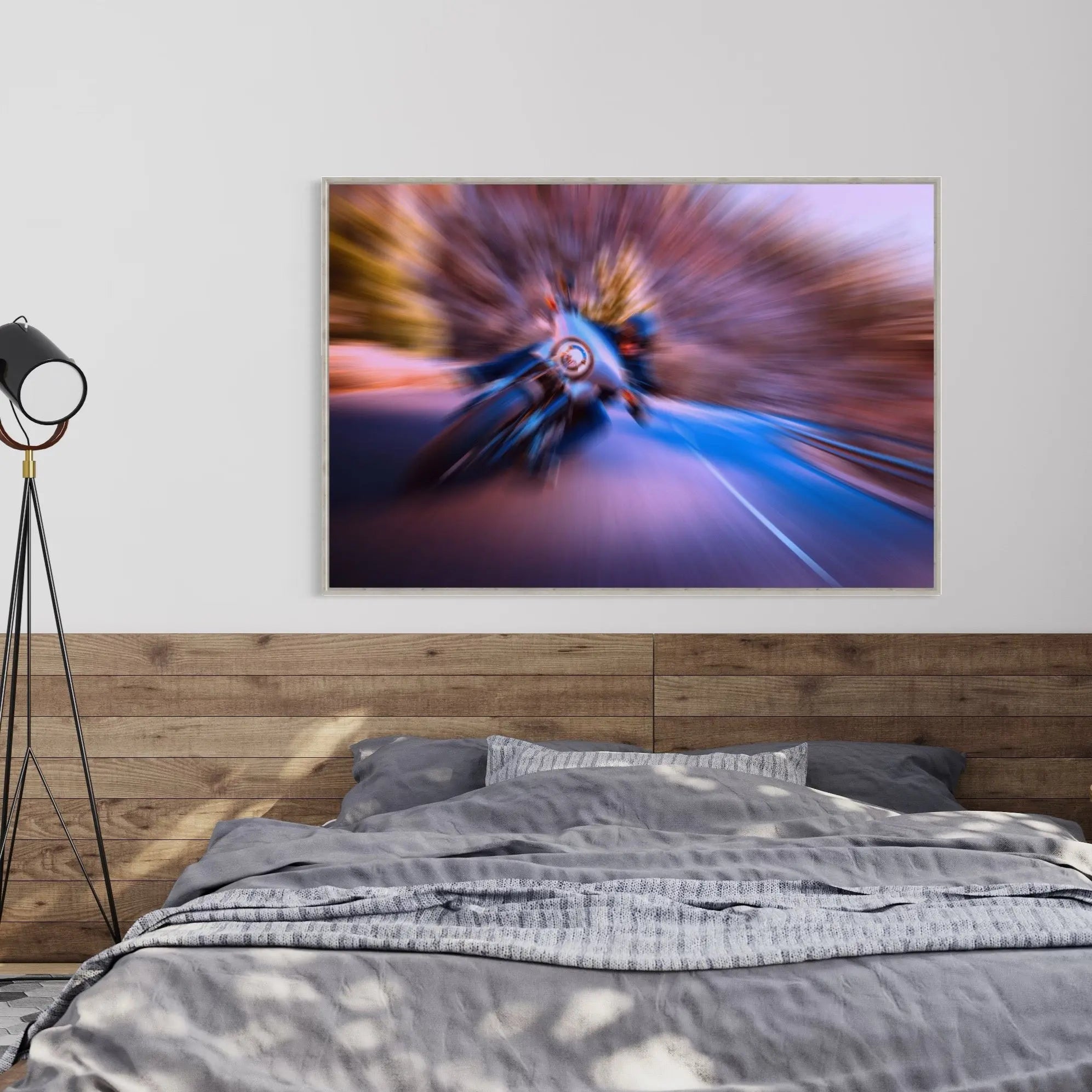 Who's Looking by C. Fregnan presented in a curated interior design