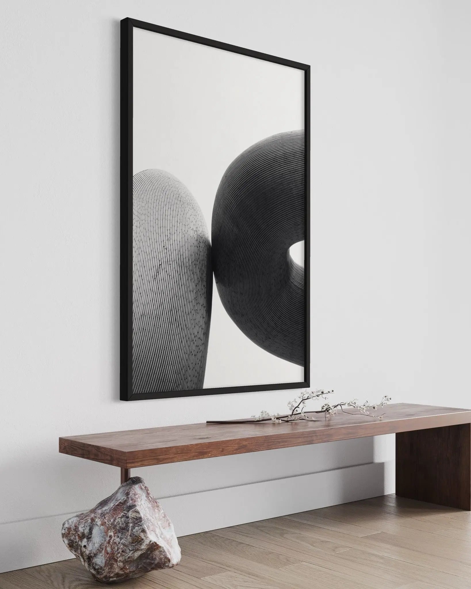Contact by A. Wong showcased in a designer room setting