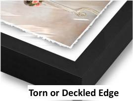 Deckled or Torn edge copy