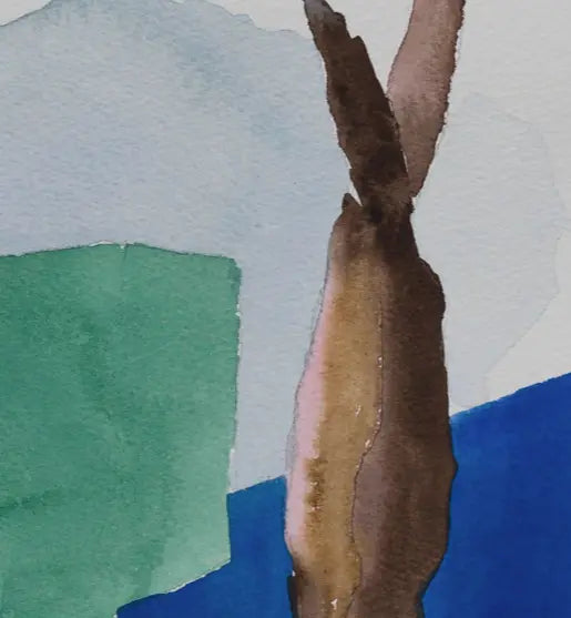Detail close-up of Kruste by Encarnacion Portal Rubio, fine art paper print