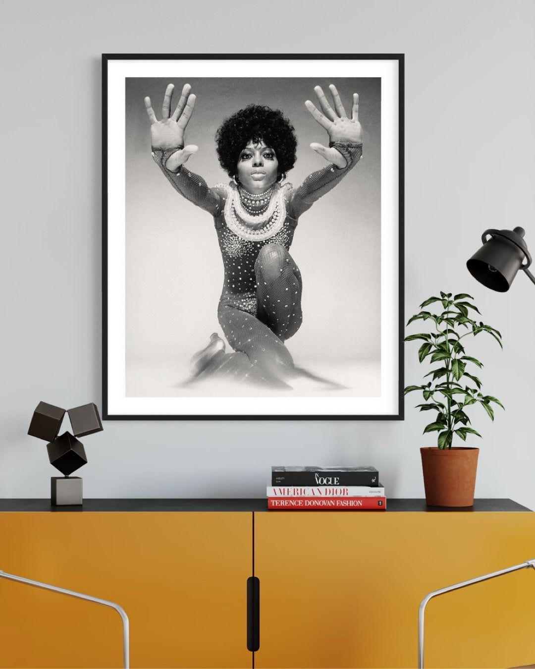 Diana Ross portrait by Harry Langdon, Getty Images Gallery fine-art print
