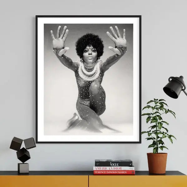 Getty Images certificate of authenticity for Diana Ross by Harry Langdon