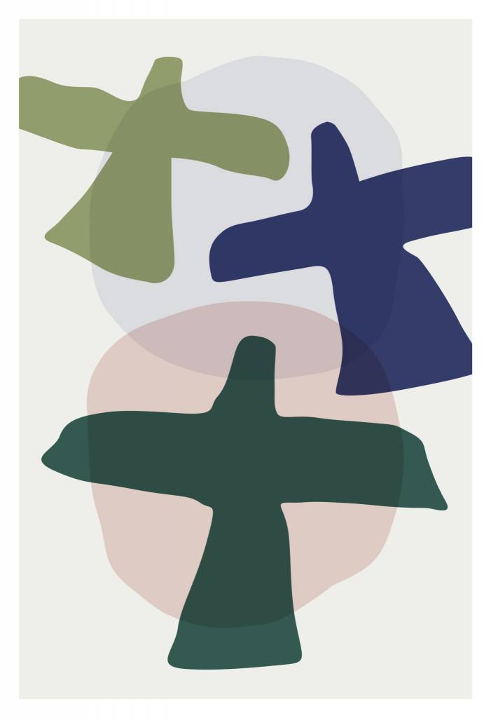 Doves by Alejandro Franseschini wall art artwork prints art for interior design