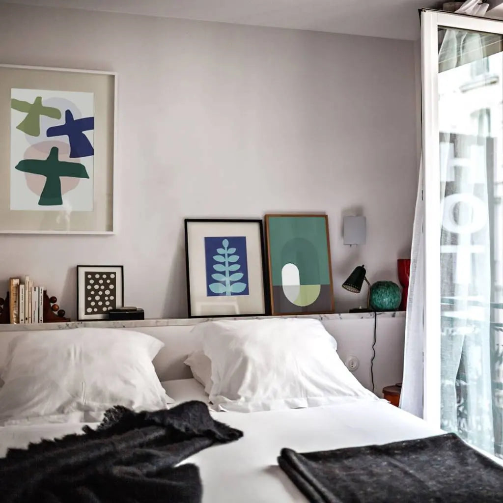 Doves by Alejandro Franseschini presented in a curated interior design