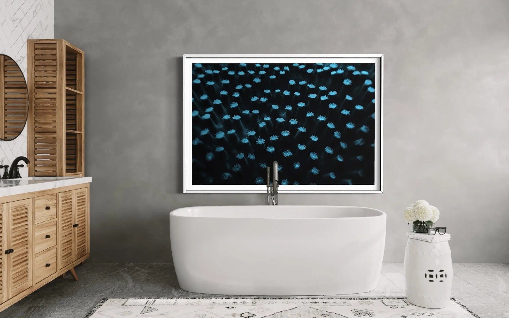Sea Flowers by Enric Gener featured in an elegant interior space