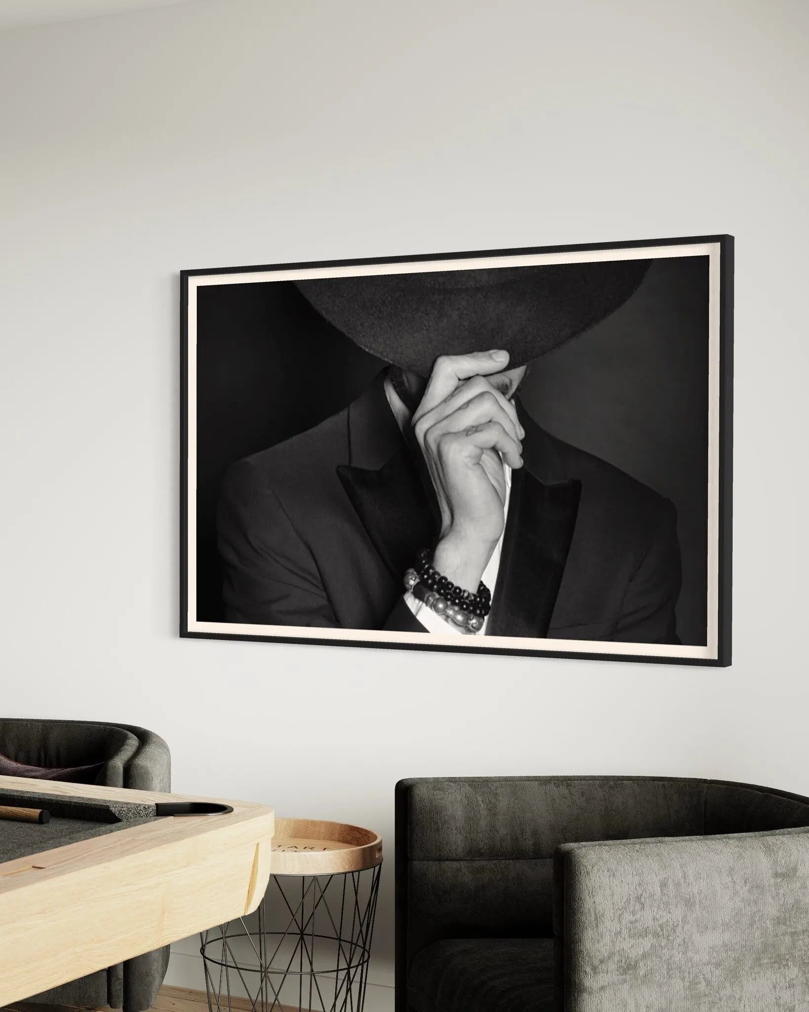 Urban Modern Cowboy presented in a curated interior design