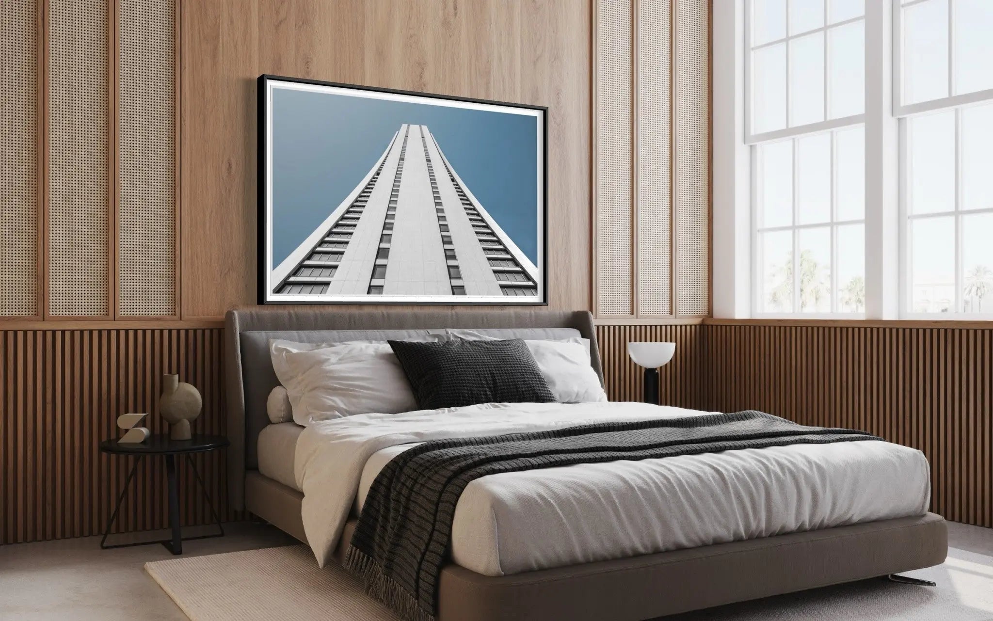 Chase Perspective by Ugo Shirvanian displayed in a modern living room interior