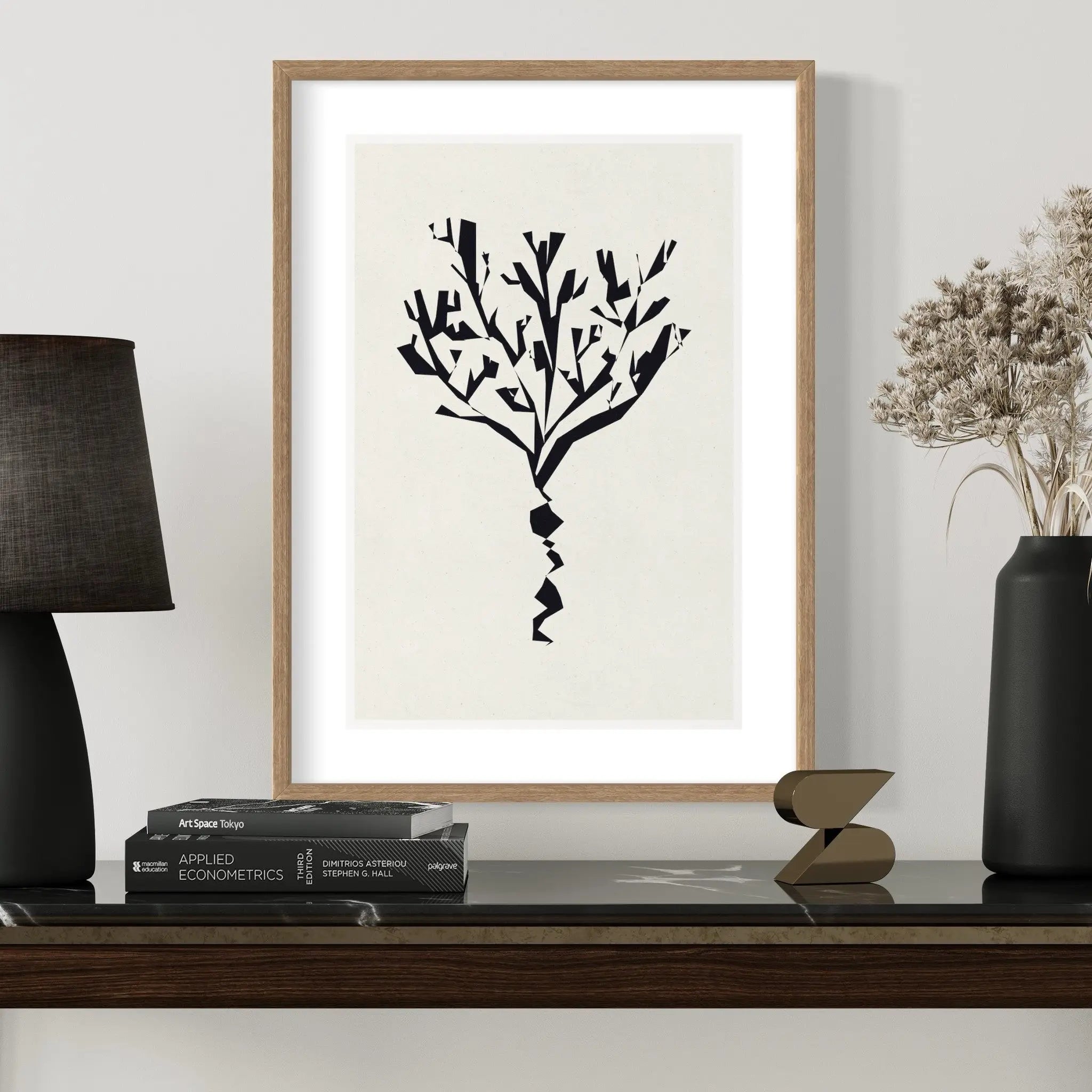 Pulse by Alejandro Franseschini displayed in a modern living room interior