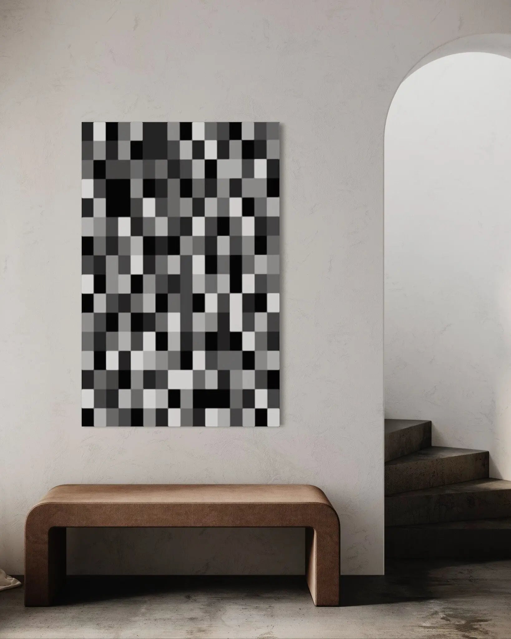 Untitled 3150 by Pedro Nuka styled in a contemporary interior setting
