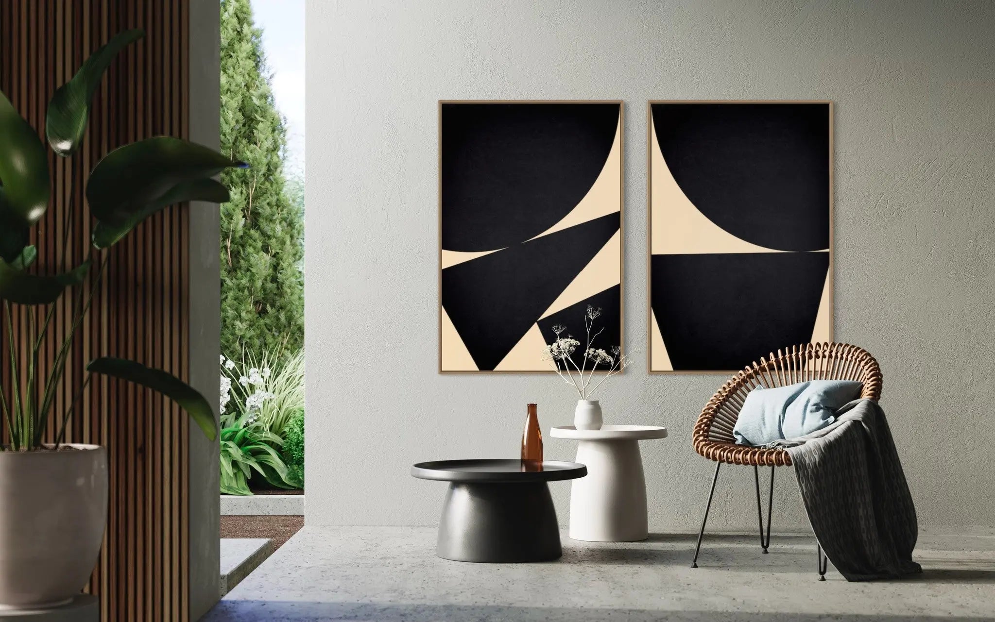 Jean Dark I by Alejandro Franseschini styled in a contemporary interior setting
