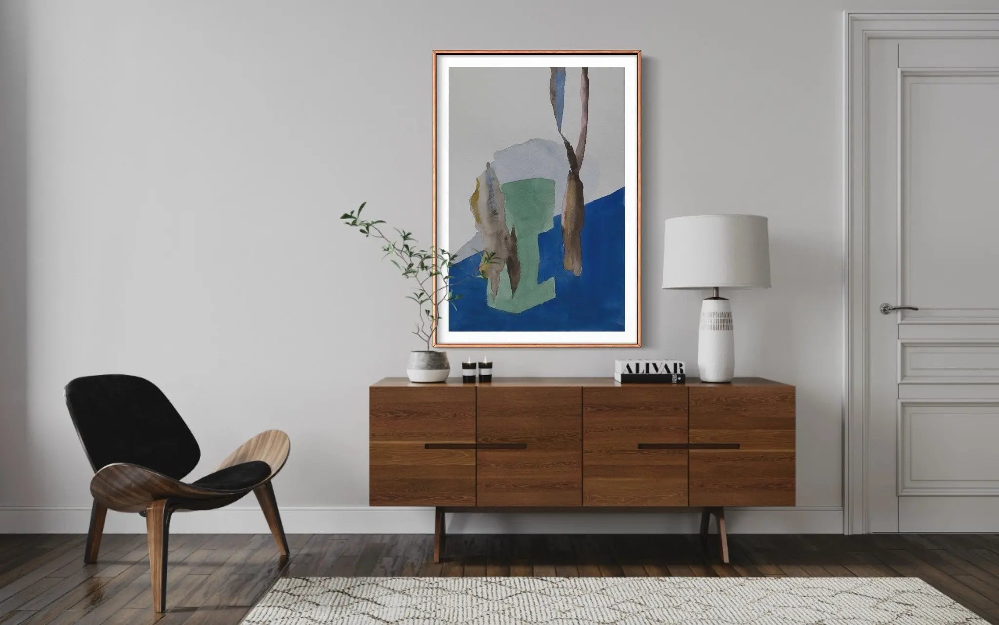 Kruste by Encarnacion Portal Rubio shown in a minimalist home decor setting