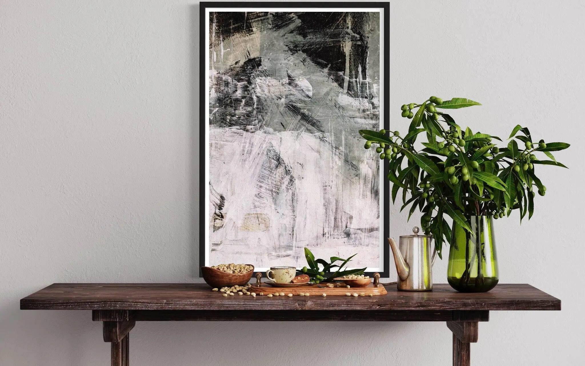 This Way Out by Alejandro Franseschini showcased in a designer room setting