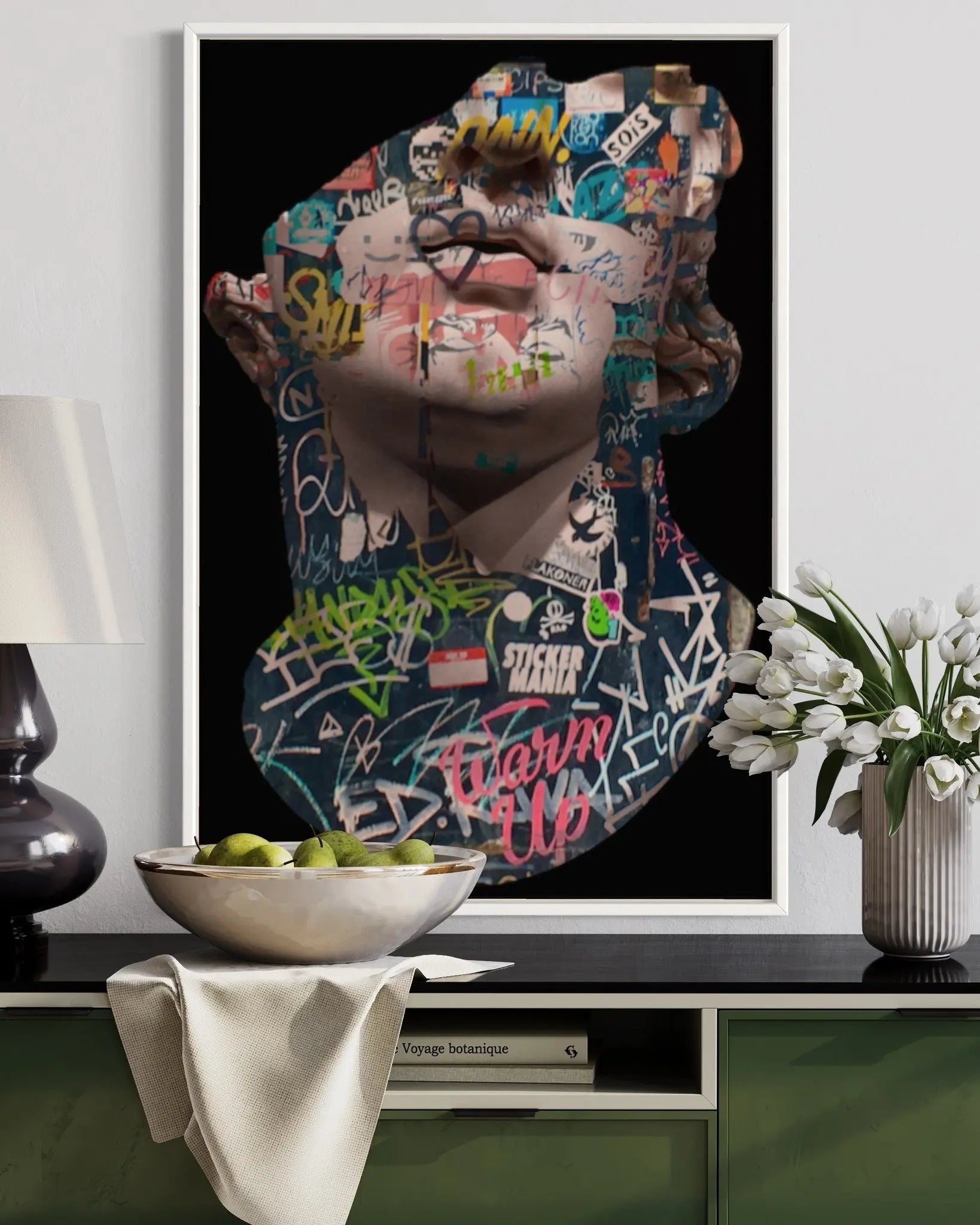 Talent Manifesto by Francesco Alessandrini showcased in a designer room setting