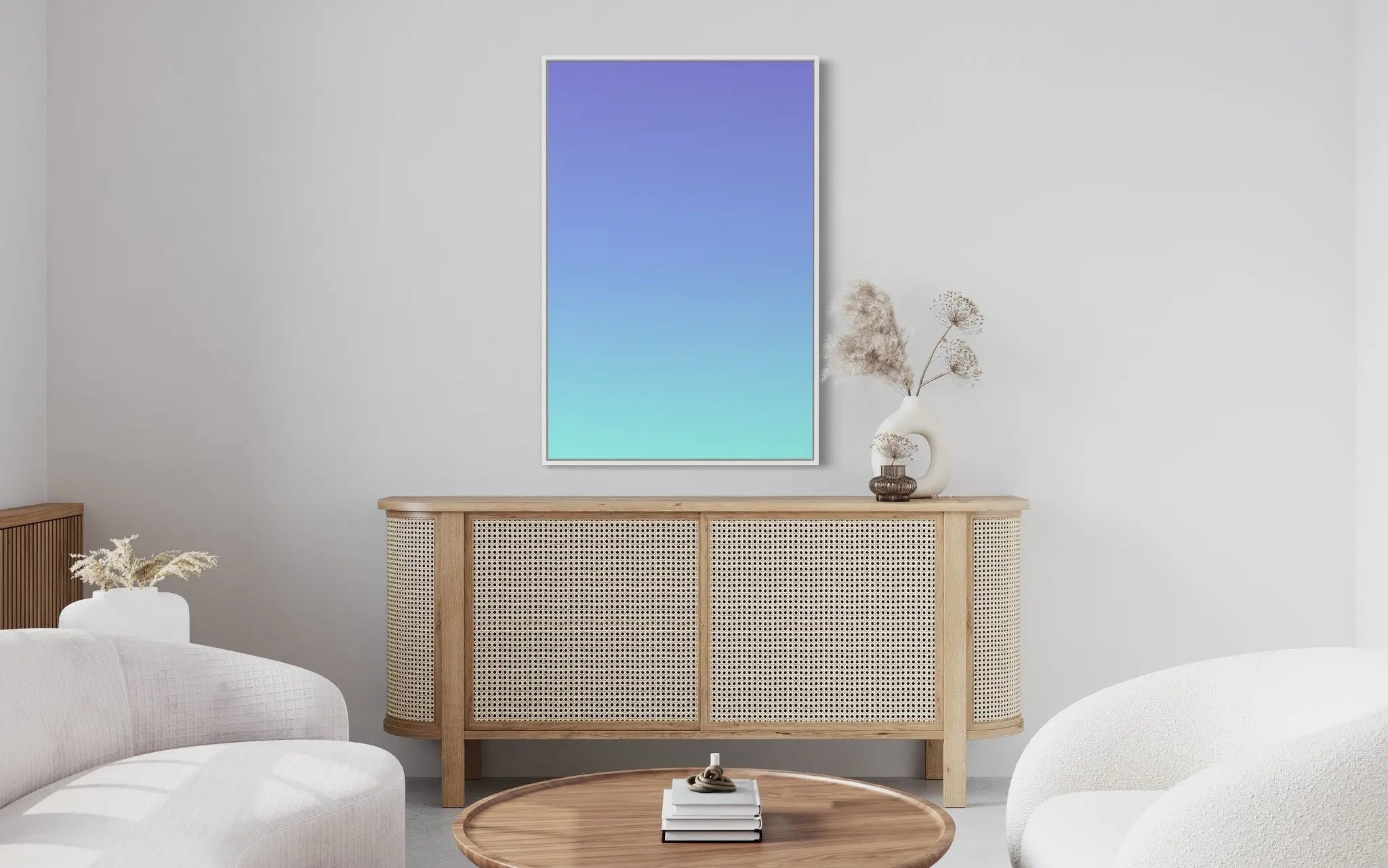 Ombre Dawn by Alejandro Franseschini showcased in a designer room setting