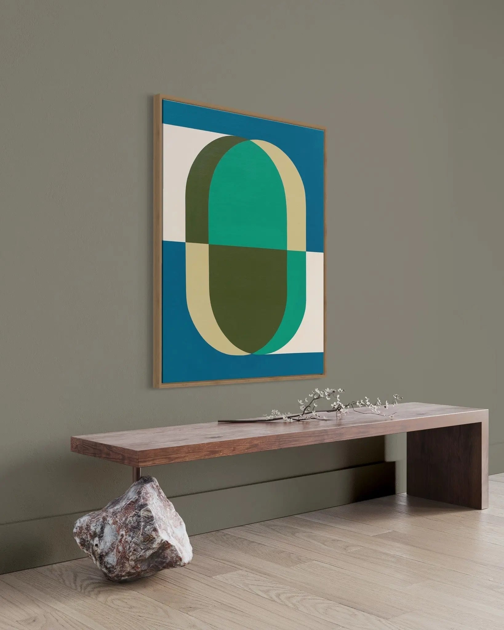 Pill 02 by Rodrigo Martin showcased in a designer room setting
