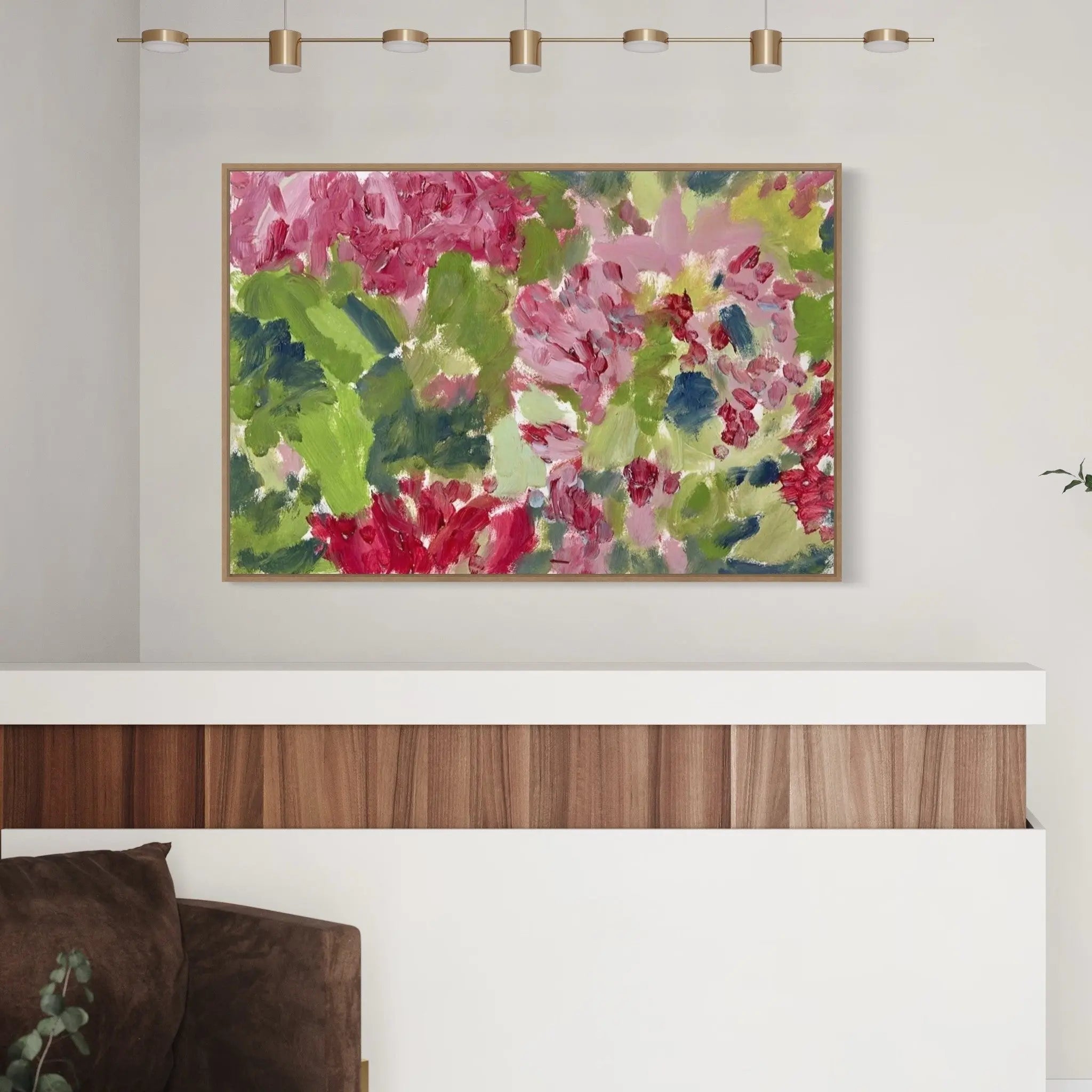 Nature Studies 3 by Evelyn Ogly featured in an elegant interior space