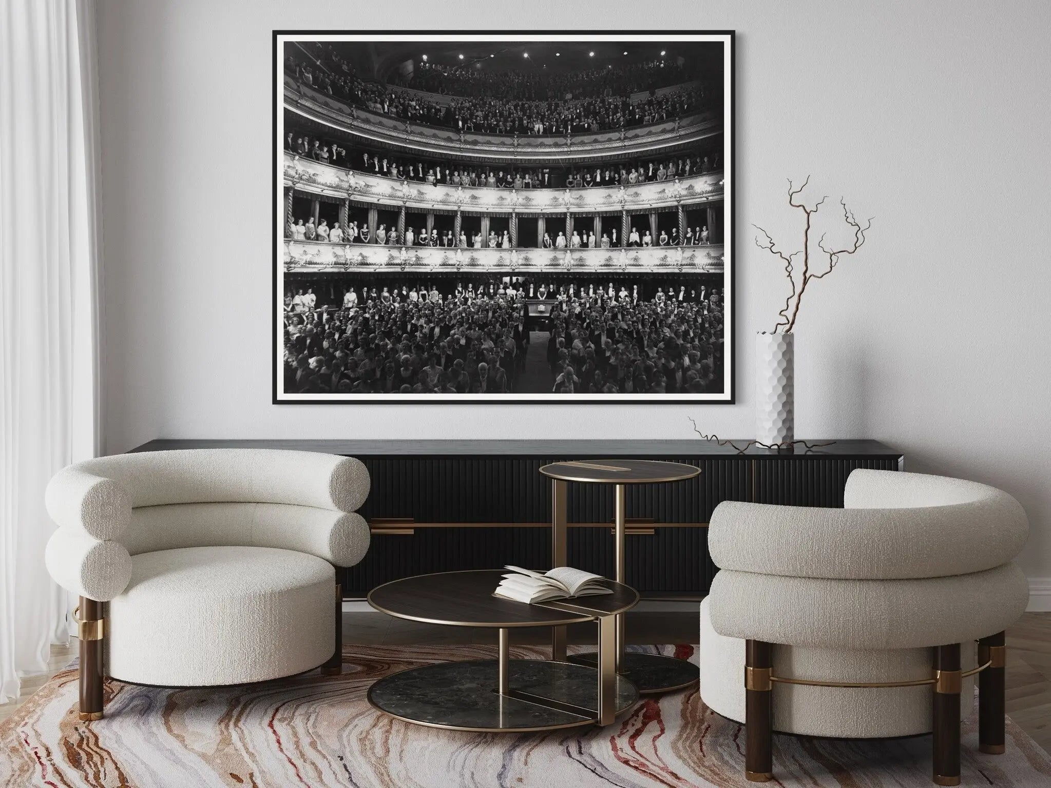 First Nighters 1925 at Royal Opera House shown in a minimalist home decor setting