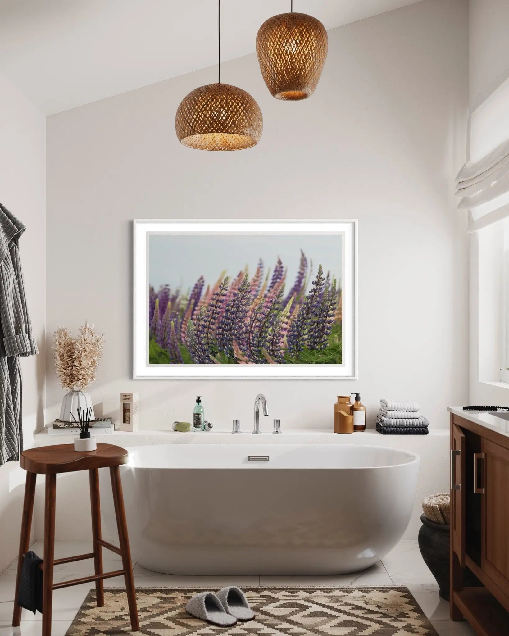 Roadtrip by Karen Thom featured in an elegant interior space