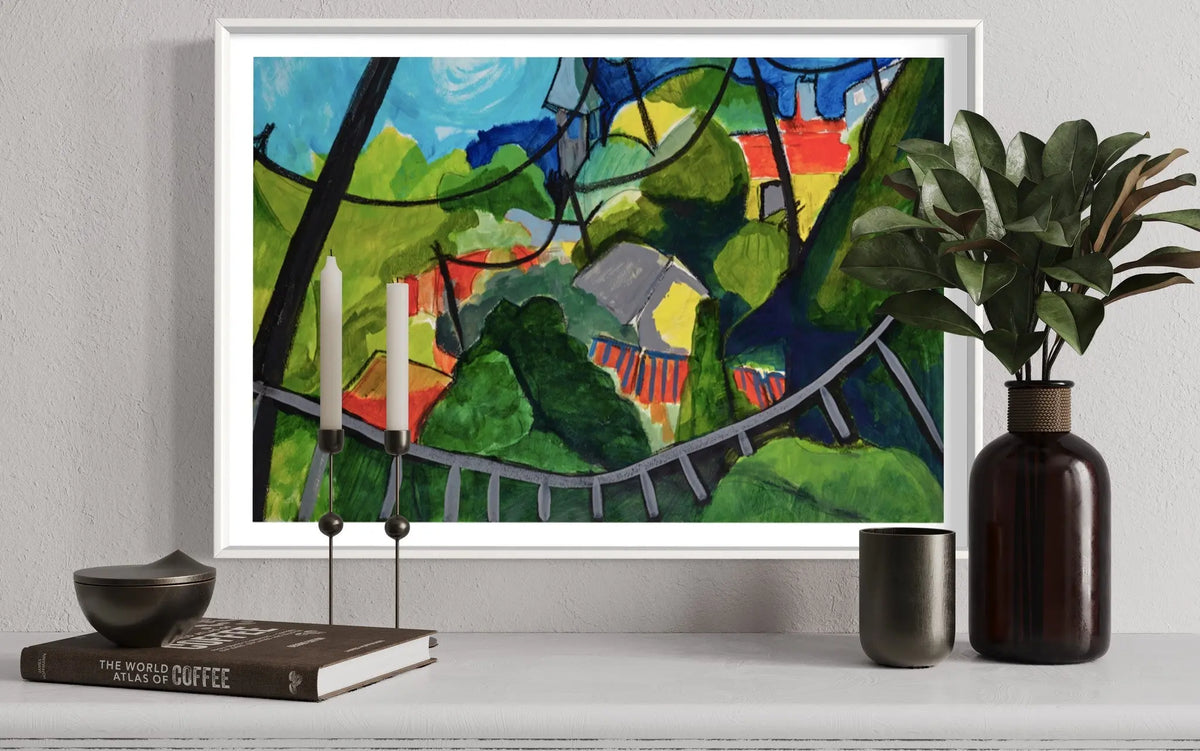 Santa Fe Sur by Evelyn Ogly styled in a contemporary interior setting