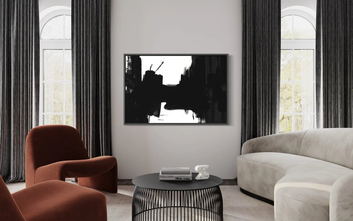 Comfort Zone by Alejandro Franseschini displayed in a modern living room interior
