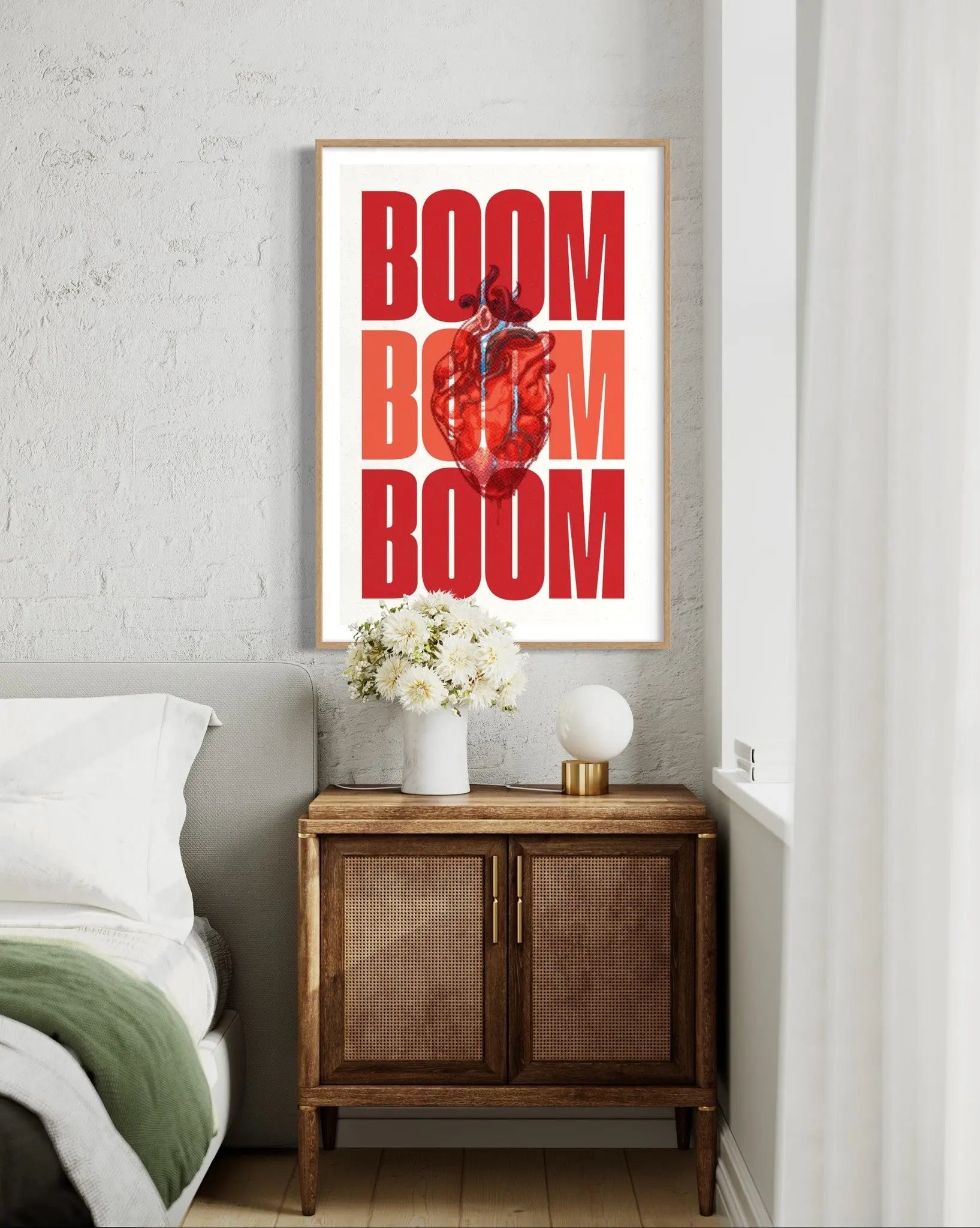 Boom Boom by Alejandro Franseschini showcased in a designer room setting