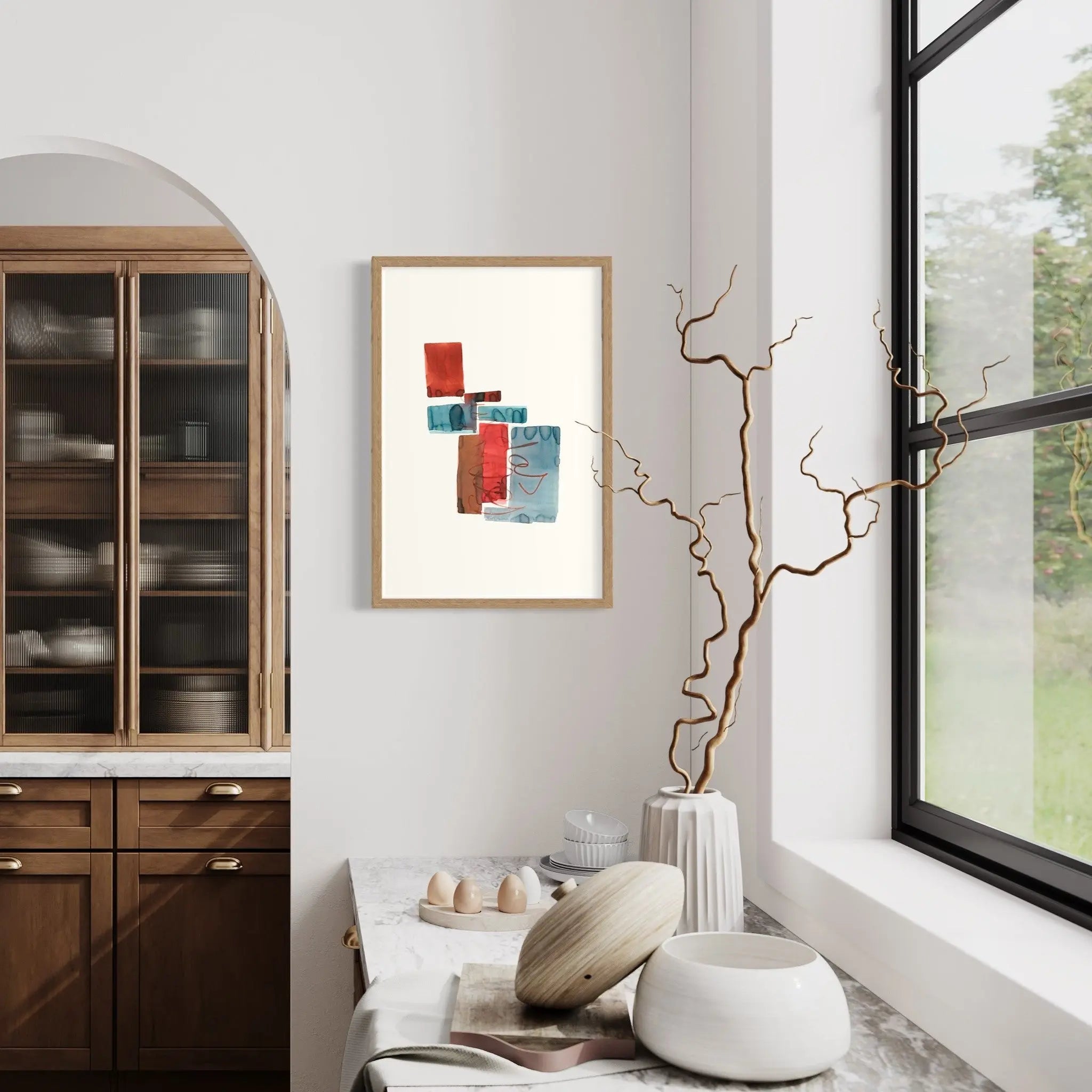 Payne by Encarnacion Portal Rubio displayed in a modern living room interior