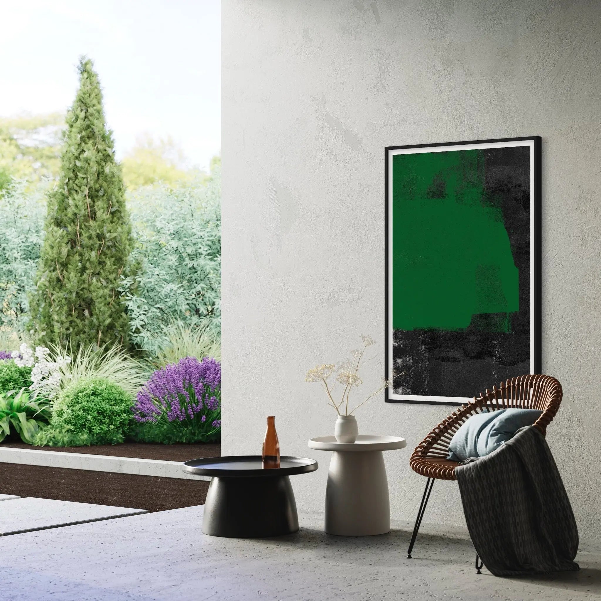 View Over The Park by Alejandro Franseschini featured in an elegant interior space