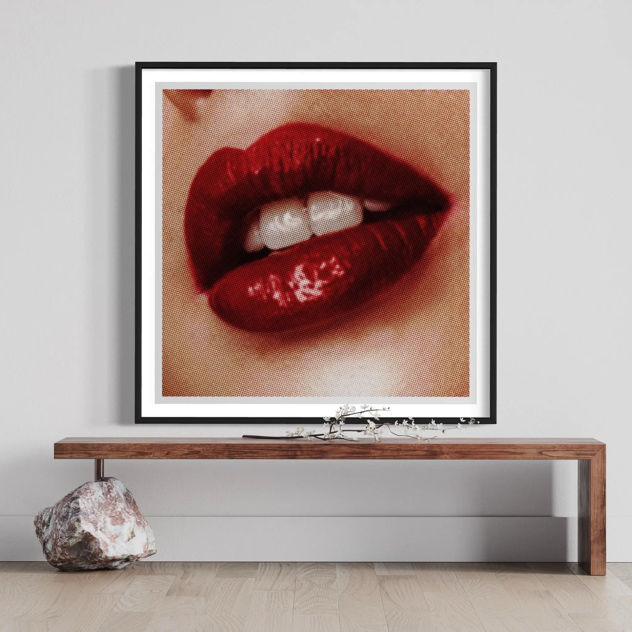 Mia by Francesco Alessandrini displayed in a modern living room interior