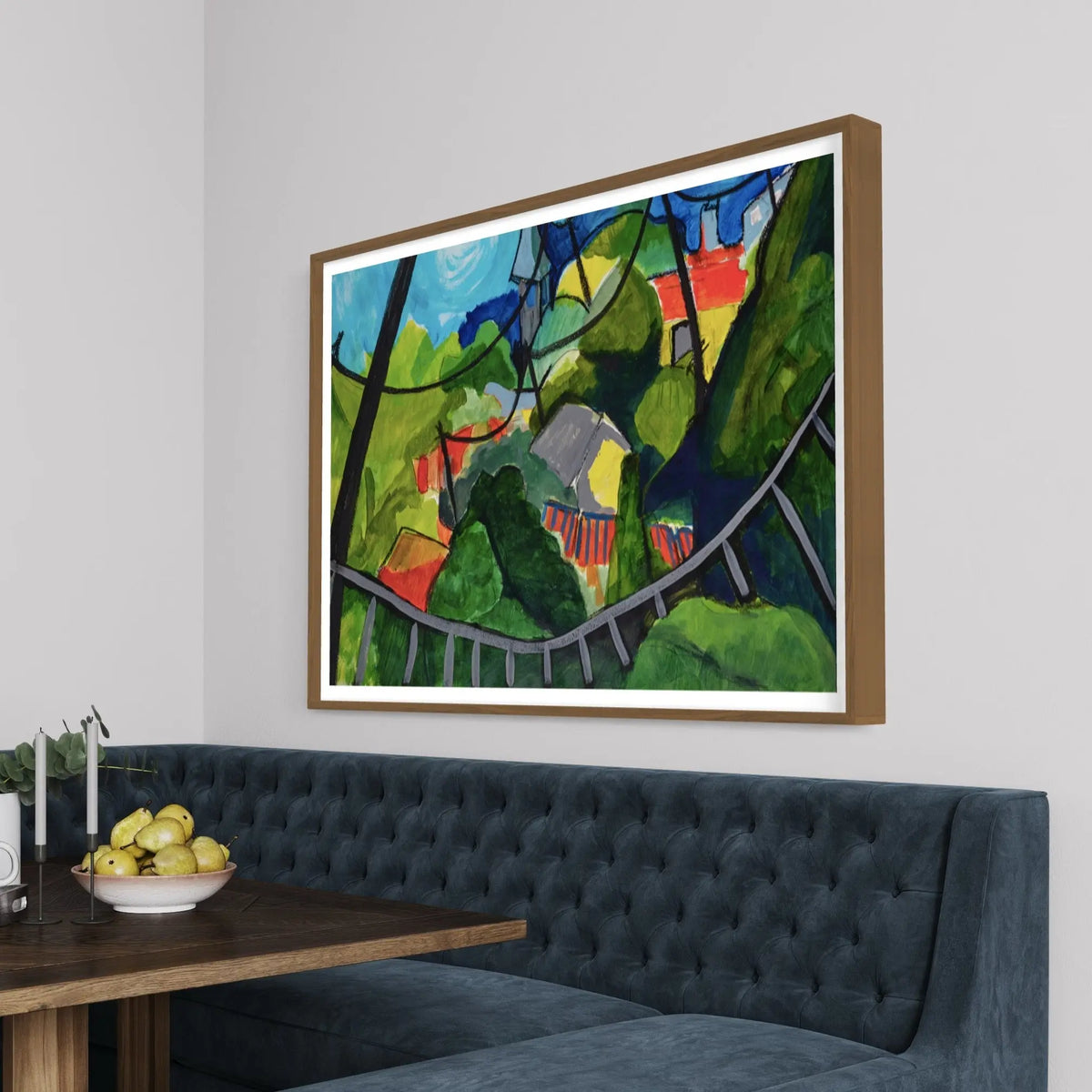 Santa Fe Sur by Evelyn Ogly featured in an elegant interior space