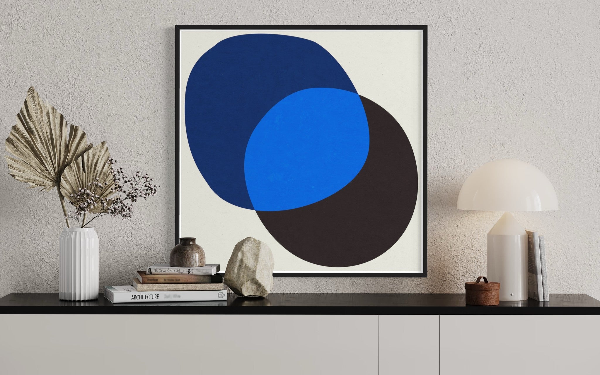 Key Player by Alejandro Franseschini displayed in a modern living room interior